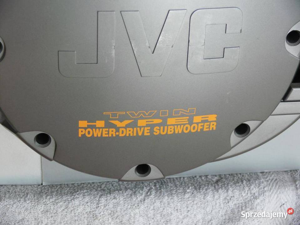 Potężne kolumny z Subami JVC 2 x 150 wat WYSYŁKA Jasło
