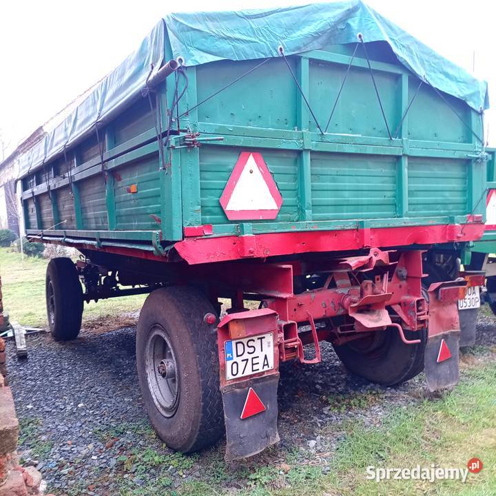 Przyczepa ciężaroworolnicza HL 8011 Przyczepy rolnicze Krasik sprzedam
