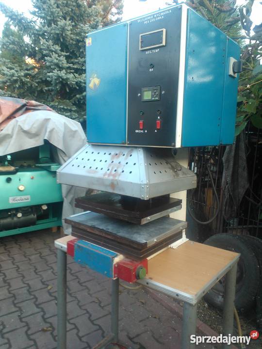 Maszyna obuwnicza kaletnicza prasa perforowarka Parysów