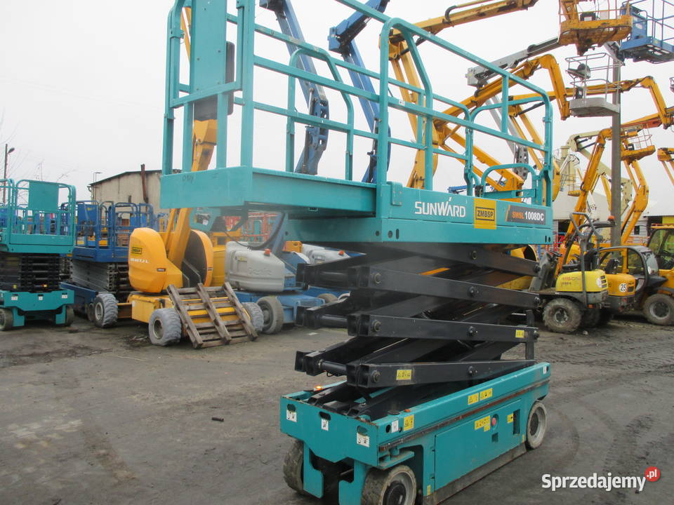 Podnośnik nożycowy10 m Sunward SWSL1008DC wielkopolskie