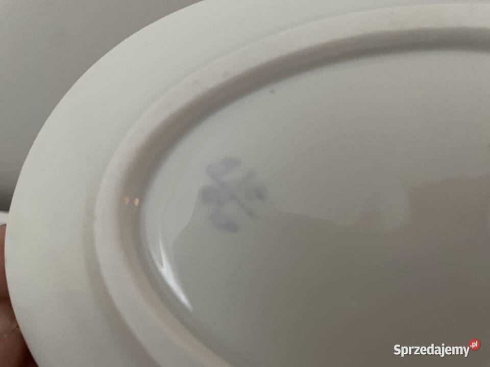 stara porcelanowa sosjerka sygnowana Pruszcz Gdański