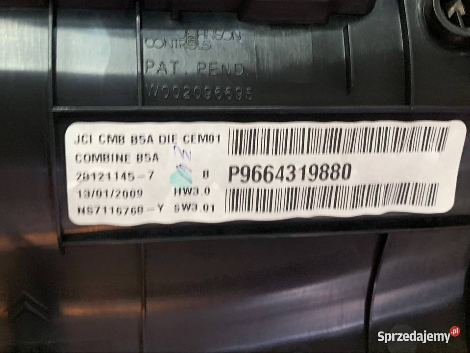 P9664319880 licznik zegary citroen c4 I lift Szczecin