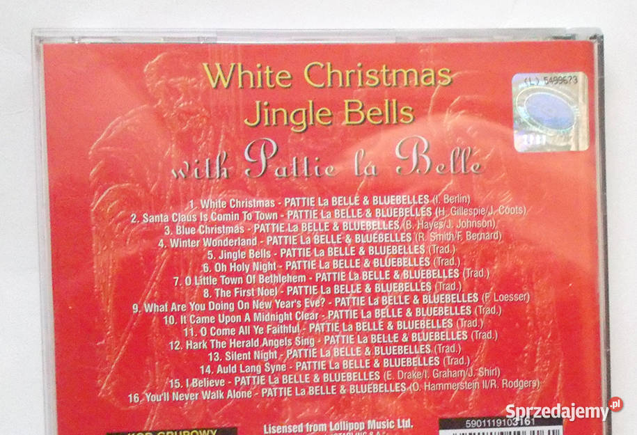 płyta cd white christmas jingle bells with Patti Bydgoszcz