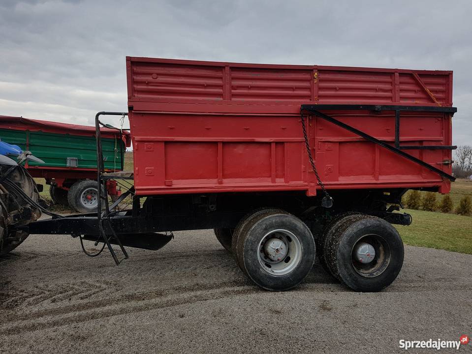 Przyczepa Tandem 10T Wywrotka Zarejestrowana lubelskie