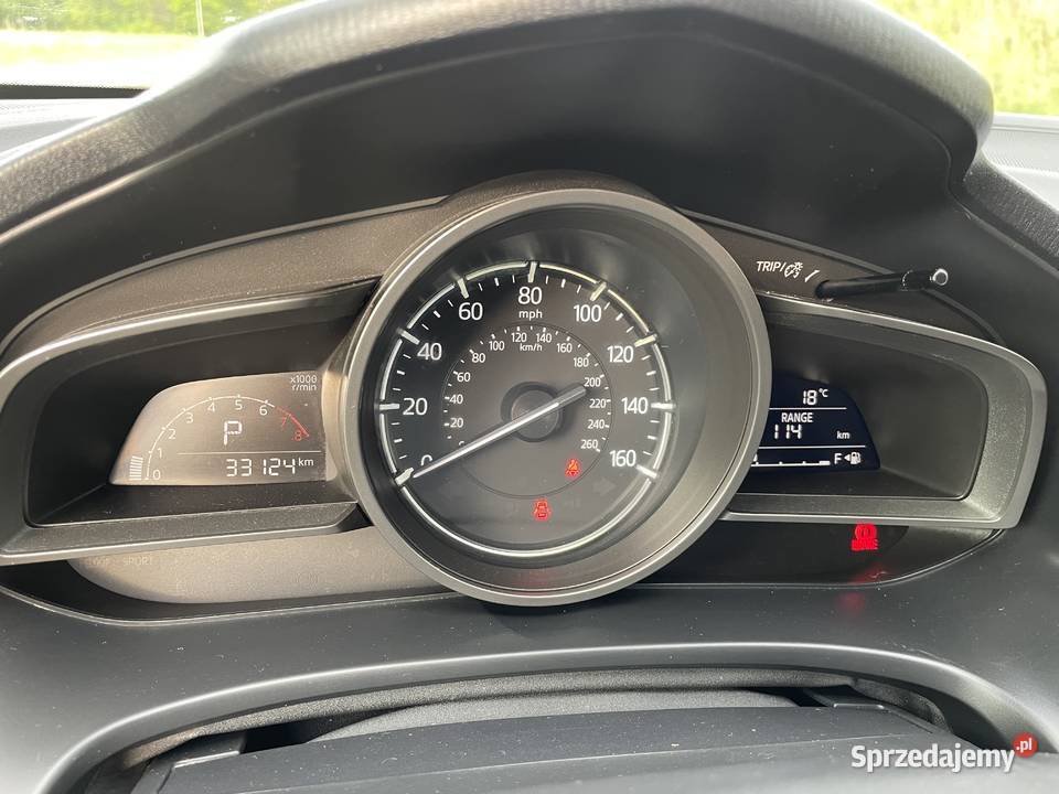 Mazda 3 2017 20 benzyna Niski przebieg Skóry Kolbuszowa
