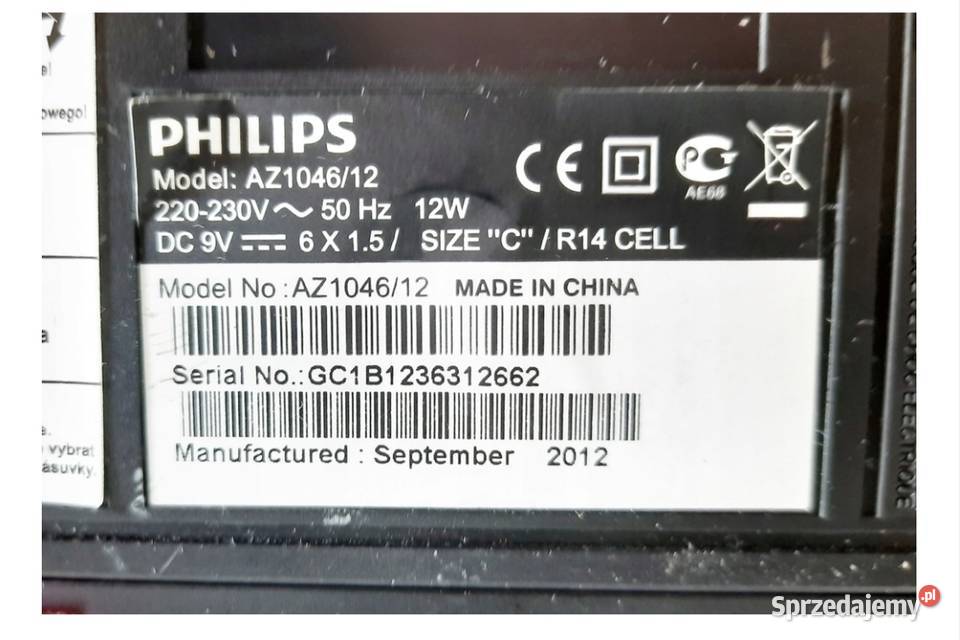 sprzedam radio boomboxa działa oprócz lasera nie Sosnowiec