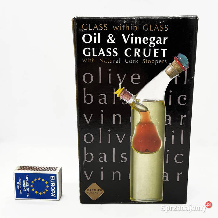 Dozownik podwójny do oliwy i octu Włochy lata 90 Warszawa