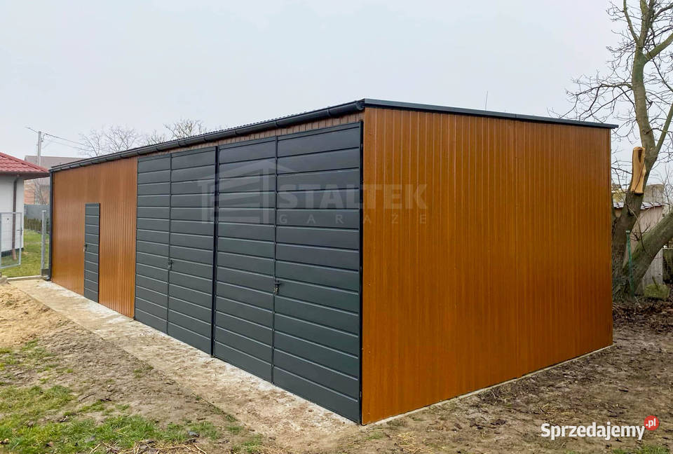 Hala Garaż blaszany 13x4 2x Brama drzwi Słupsk sprzedam