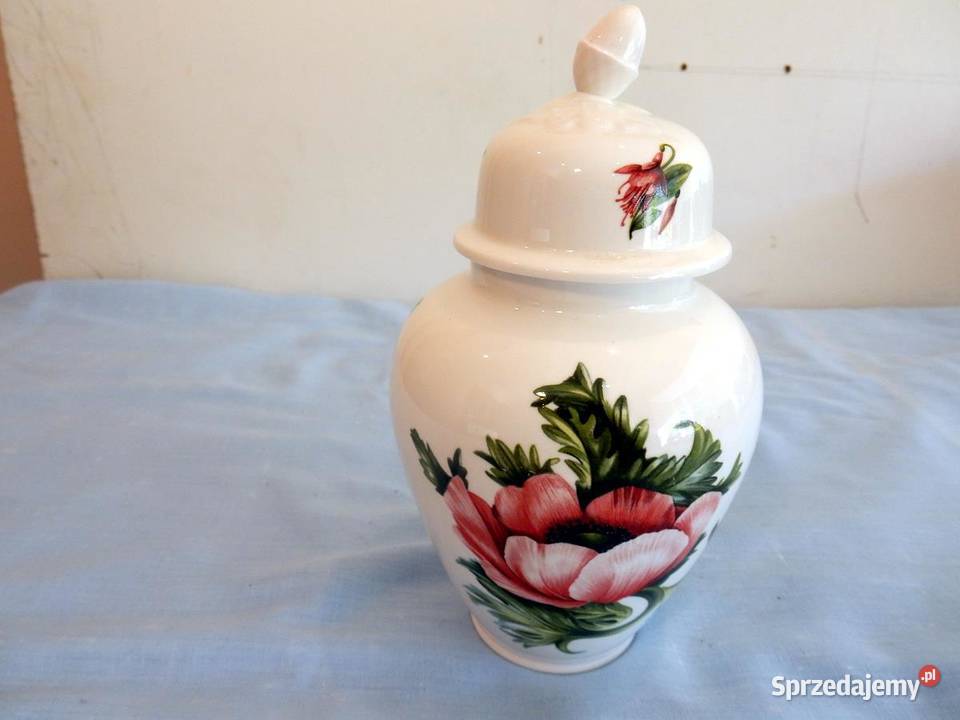 Dekoracyjny pojemnik na bibeloty Porcelana Piła