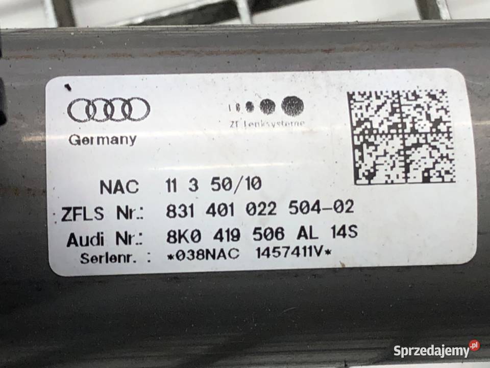 KOLUMNA KIEROWNICZA AUDI A4 B8 8K0419506AL 0715