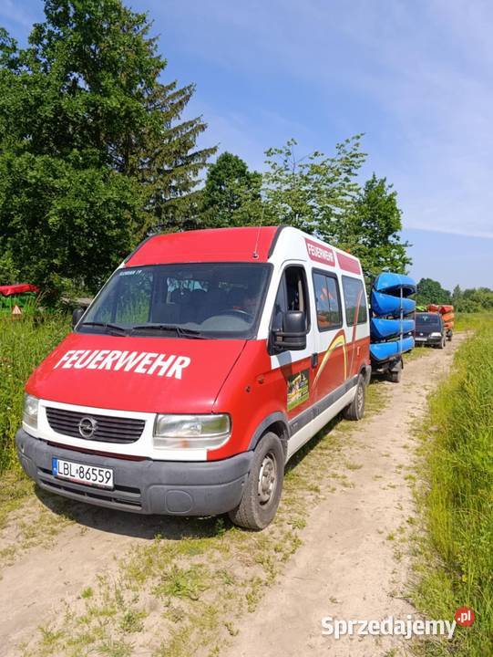 Opel Movano 25 Straż Pożarna 85 przebieg Pisklaki