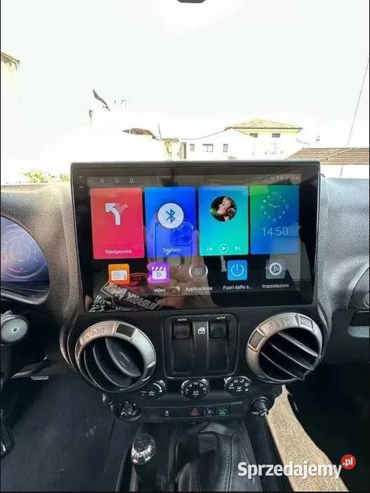 Radio Android 13 Jeep Wrangler gps wifi Ożarowice