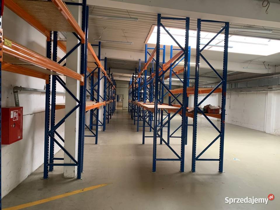 Regał paletowy magazynowy regały paletowe małopolskie Maków Podhalański