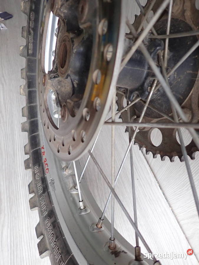 Koło Tył 18 x 185 Opona Tracza Honda XR 250 Strzelce Krajeńskie sprzedam