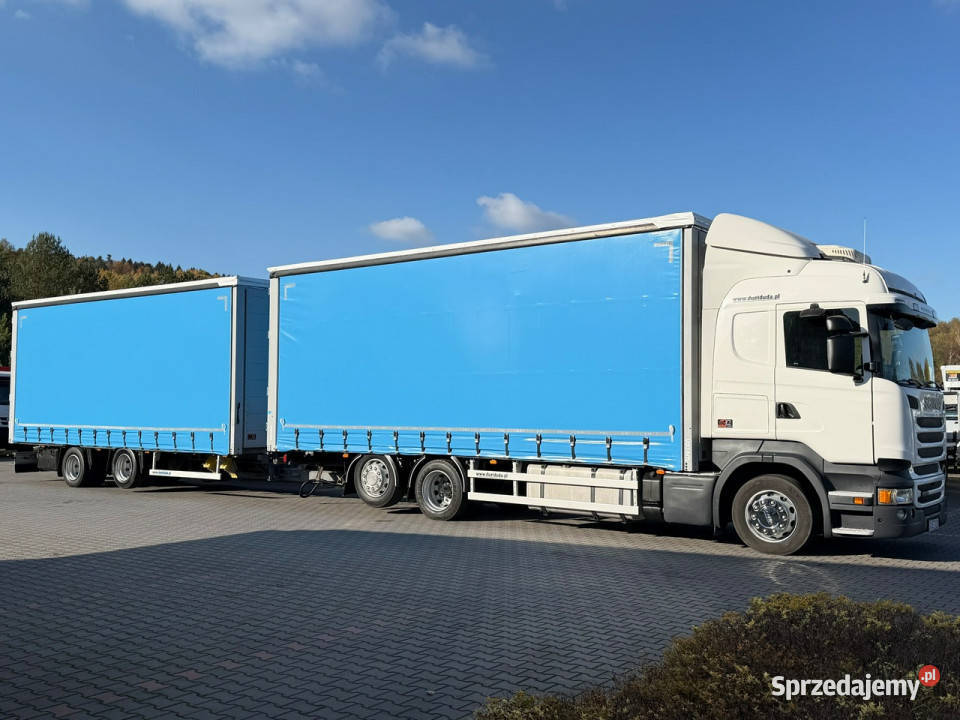 Scania R410 bez EGR Zabudowy Wecon 120m Dach Widełki