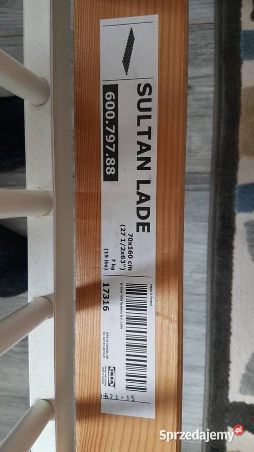 Łóżko dziecka 16570 ikea w stanie Radomsko sprzedam