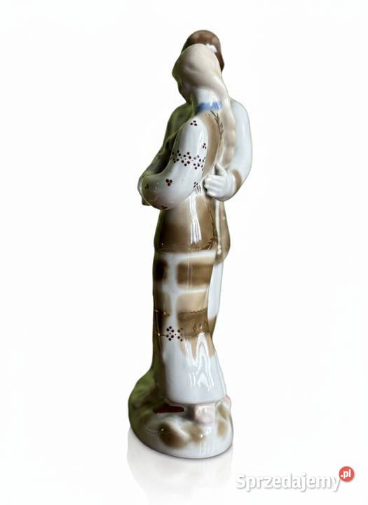 Porcelanowa para w strojach ludowych Proszowice