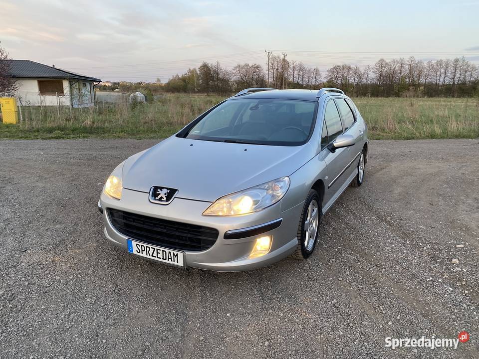 Peugeot 407SW 2004R 20HDI ŁADN BDBStan100Sprawny Zamość