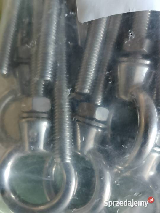 Śruba oczkowa 8 ze stali nierdzewnej wielkopolskie Ostrów Wielkopolski
