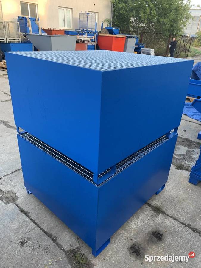 Wanna wychwytowa PMC pojedyncza 1000 L na Mauzer Kielce