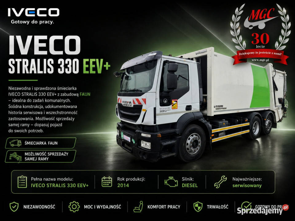 Iveco Stralis 330 EEV IVECO Stralis 330 EEV FAUN śląskie Łaziska Górne
