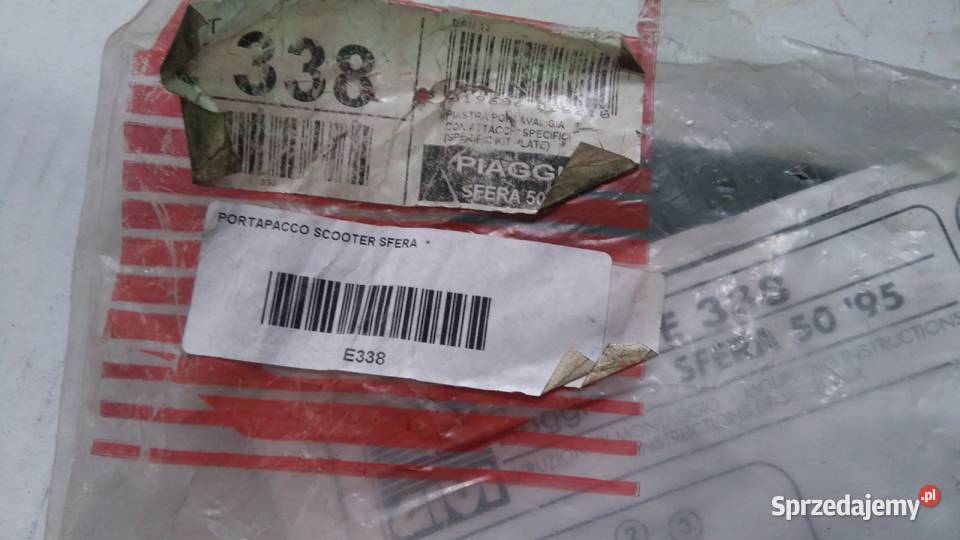 Plyta stelaż kufra bagażnik GIVI E338 Piaggio Bielsk Podlaski