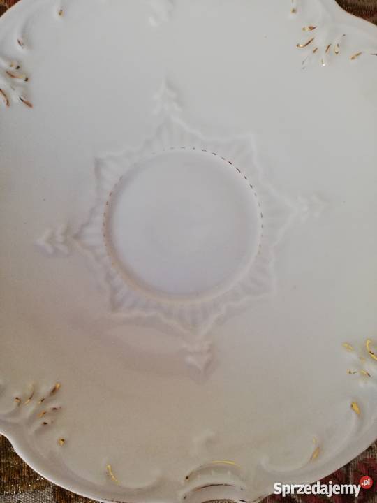 Spodek talerzyk sygnowana porcelana Gorlice