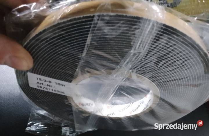 Taśma uszczelniająca WURTHA 10m SZTUKĘ Ostrów Wielkopolski