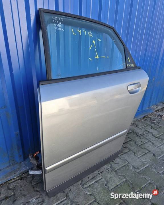 1 DRZWI TYŁ LEWY TYLNE LEWE AUDI A4 B6 SEDAN świętokrzyskie Działoszyce sprzedam