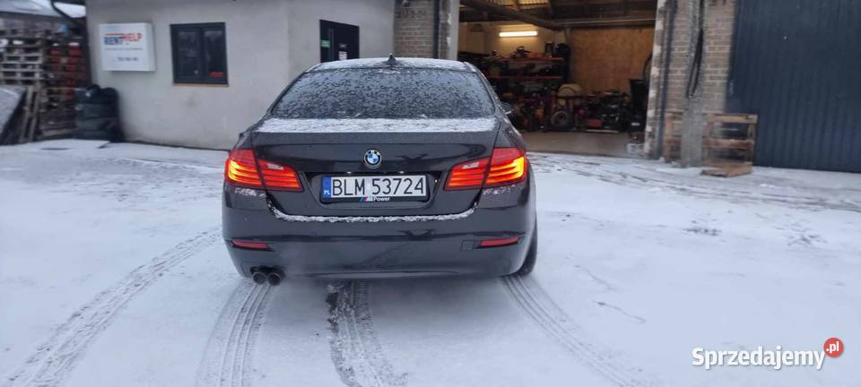 BMW F10 525d xDrive Klasa Styl i Napęd na 4 łapy Jedwabne