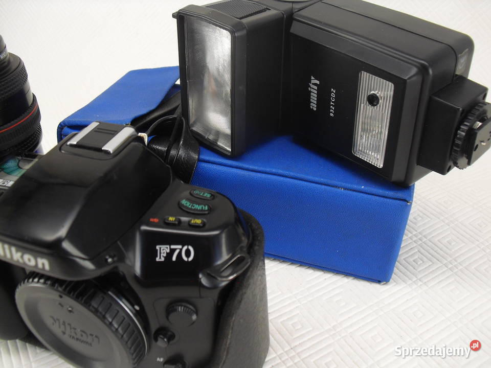 NIKON F 70 OBIEKTYW FLESZ 2 Bielawa