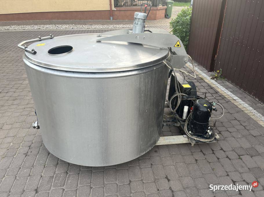 schładzalnik basen zbiornik do mleka 1050L 2017r Myszyniec sprzedam
