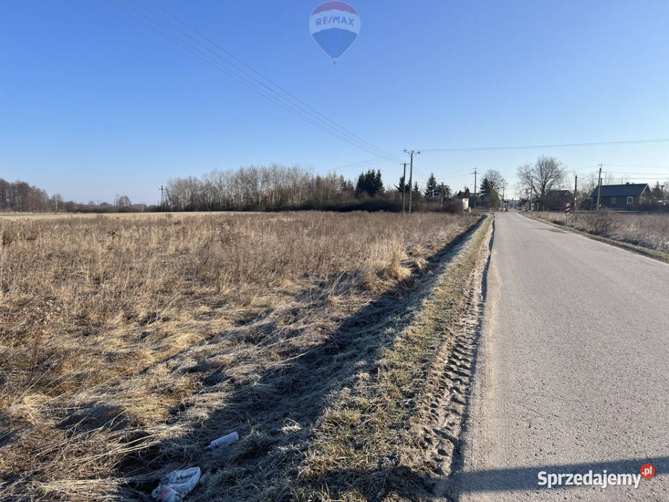 Działka inwestycyjna 2400 m2 Dąbrówka Zabłotnia asfalt mazowieckie