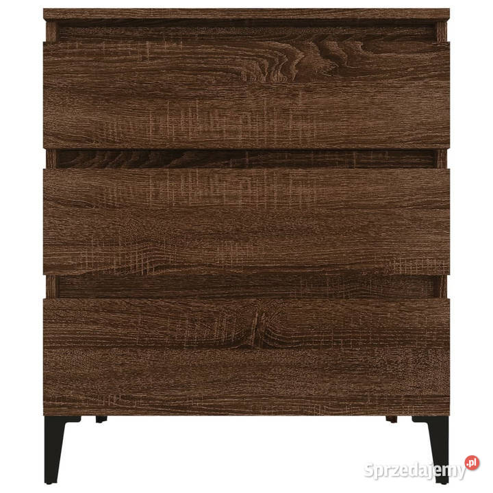 Komoda brązowy dąb 60x35x70 materiał Warszawa