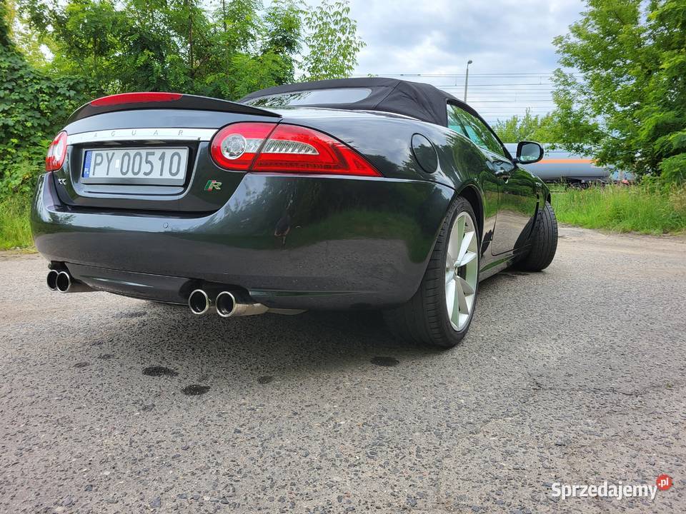 Jaguar XKR 50 Supercharged Cabrio wyjątkowy stan tempomat XKR Poznań sprzedam