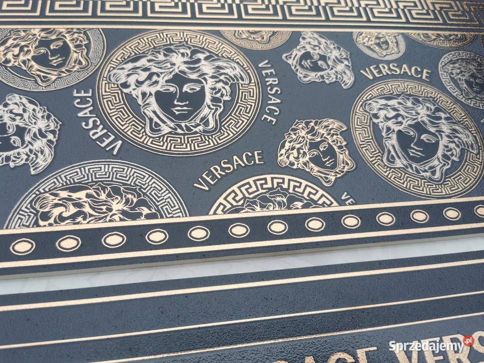 Versace Icons Fascia Medusa Black 20x60 ora Poskwitów