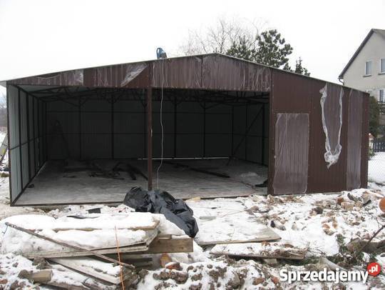 Garaż Blaszany Garaże Blaszane 10x10 Każdy samodzielny kujawsko-pomorskie Bydgoszcz