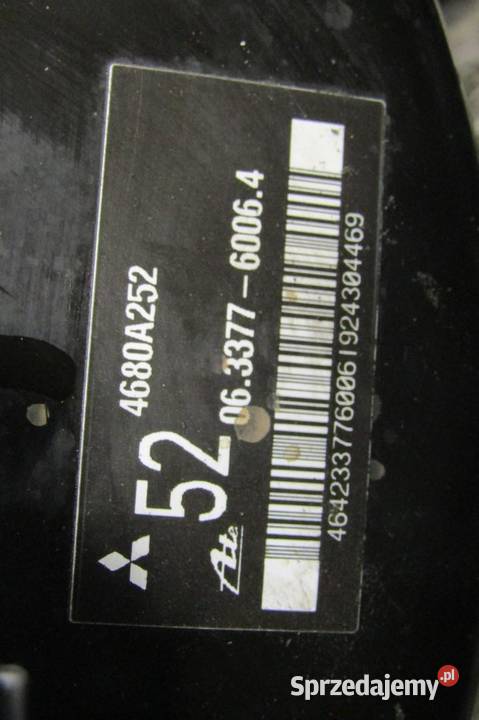 POMPA SERWO HAMULCOWE 20 DOHC MITSUBISHI Wspomaganie hamulca