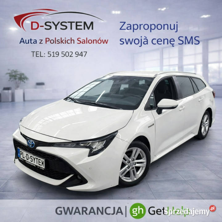 Toyota Corolla 2122 Salon Polska 18 HYBRID 1wł z Białystok sprzedam
