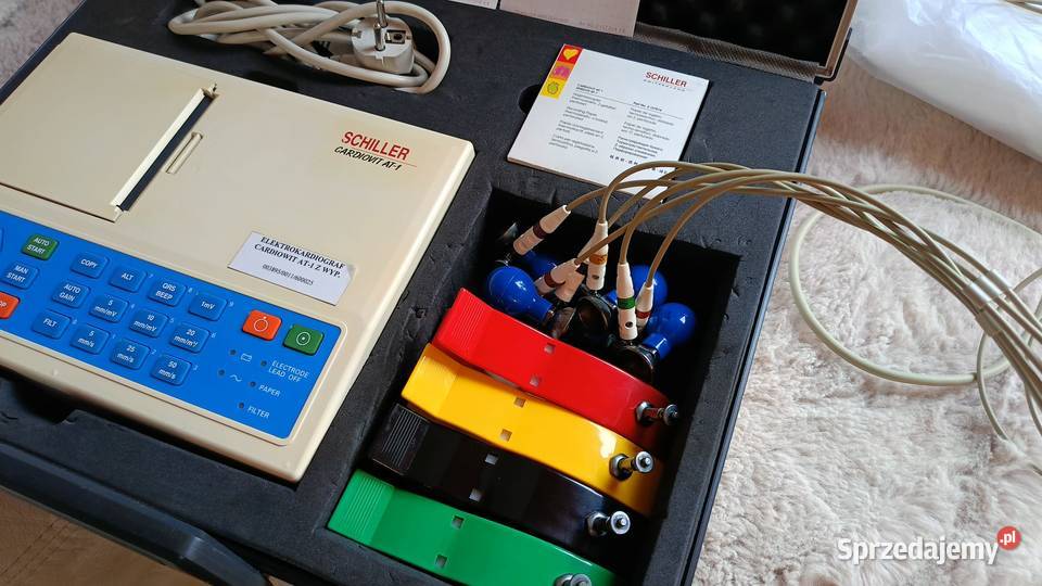 EKG Elektrokardiograf Schiller Cardiovit AT1 Sprzęt medyczny