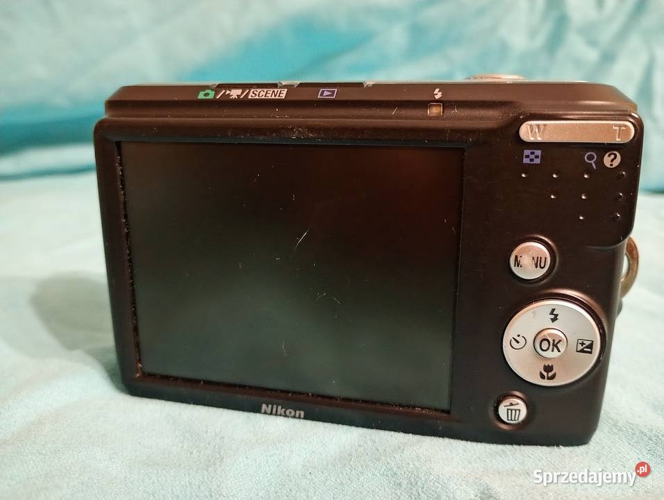 Nikon Coolpix L18 prosta cyfrówka na baterie AA śląskie