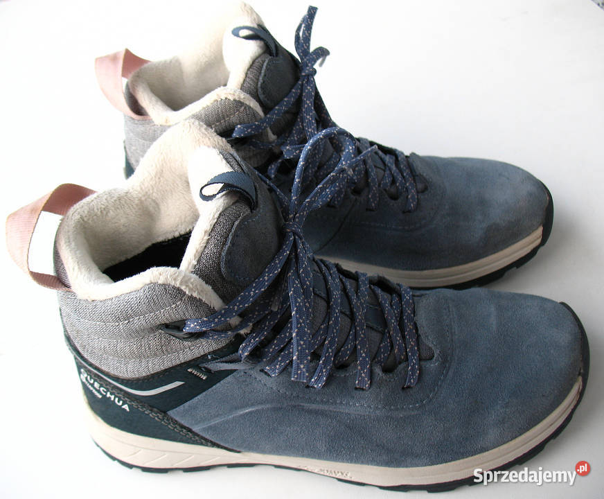 Ocieplane ładne trwałe Quechua SH100 Waterproof skóra ekologiczna Sportowe Sportowe warmińsko-mazurskie