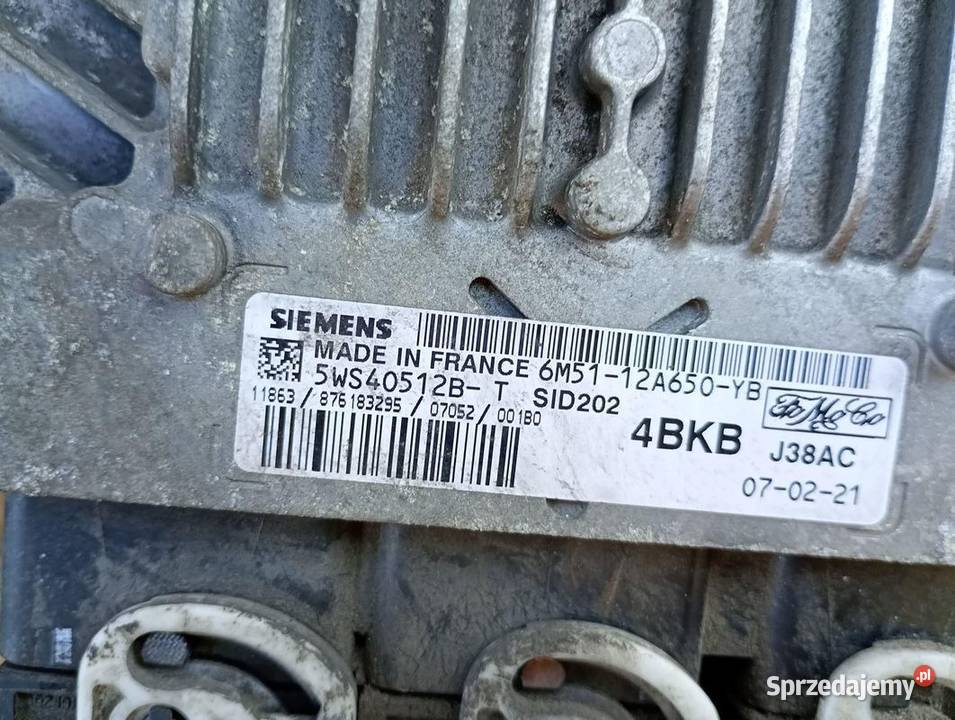 STEROWNIK SILNIKA KOMPUTER FORD FOCUS II 18 TDCI Gliwice sprzedam