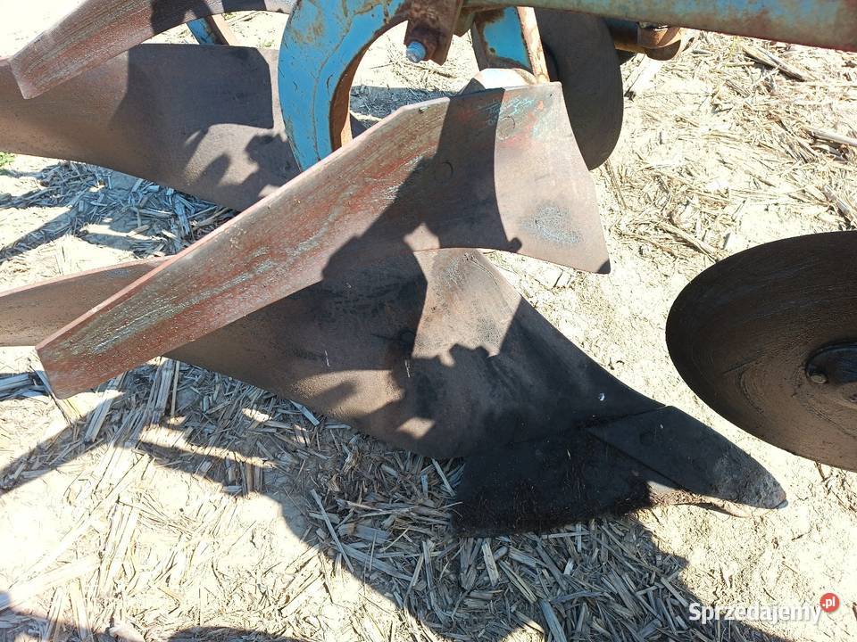 Pług Fiskars 3 skiby sprężyna non stop resor Kverneland mazowieckie