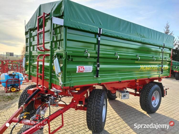 Przyczepa rolnicza Pronar PT612 12T paletowa Sulejów