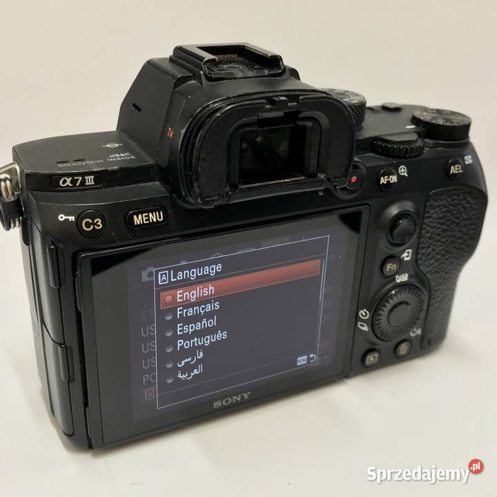Sony A7 III ILCE7M3 body Full Frame 242 MP 4K Warszawa