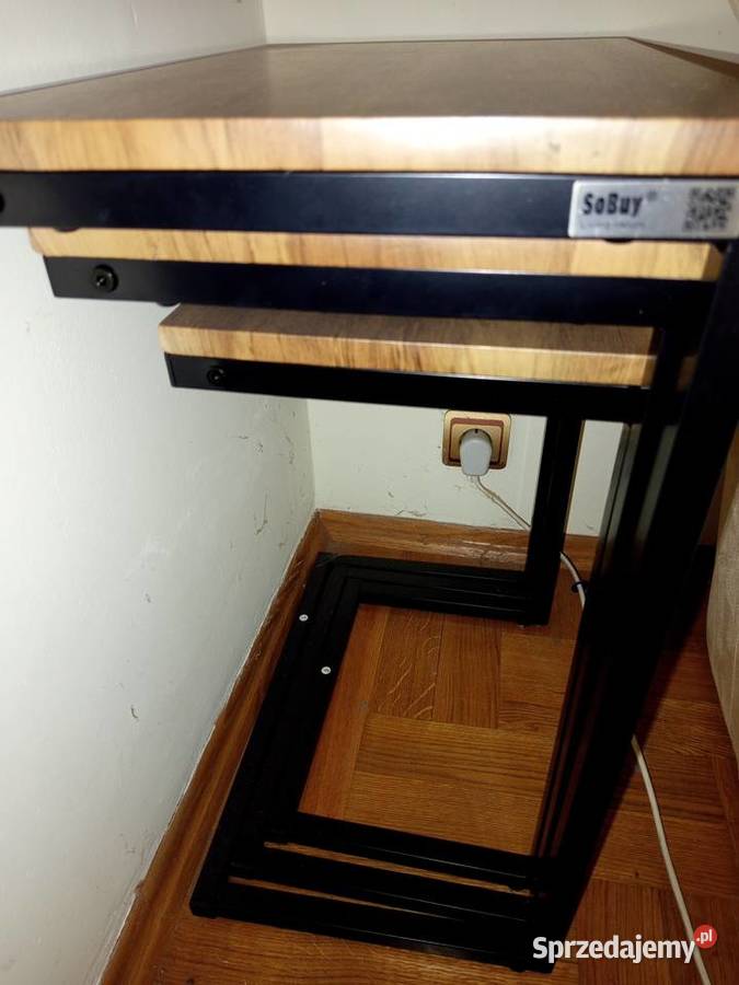 Zestaw 3 stolików SoBuy 34cm Warszawa