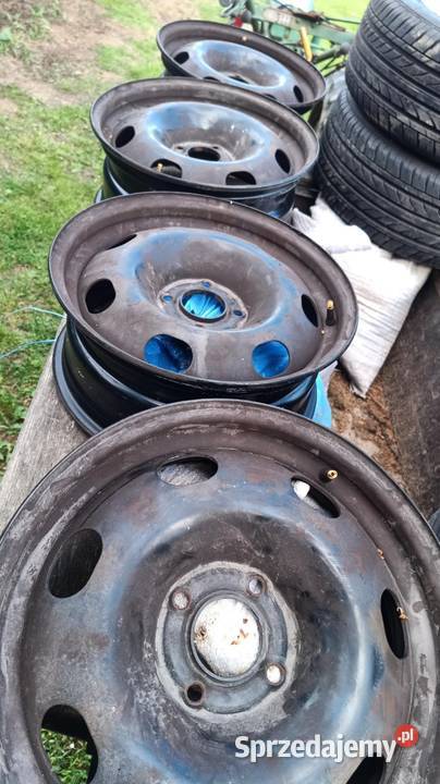 Sprzedam Felgi stalowe Citroen Picasso Ford Opel Średnica 16" Biecz