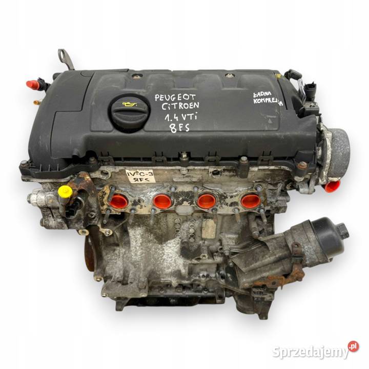 SILNIK 8FS Peugeot 207 208 308 14 VTI 95 benzyna osobowe Silniki kompletne Chełm sprzedam