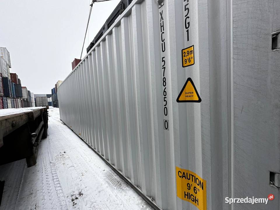 KONTENER MORSKI 40 HC ONE WAY NOWY Wrocław